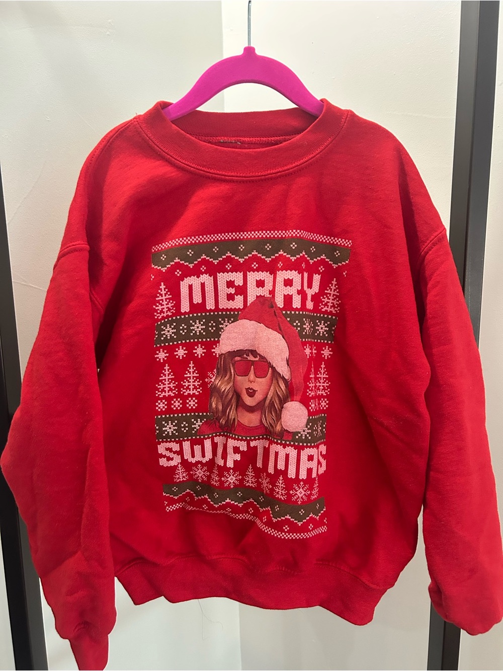 Merry Swiftmas Red Holiday Sweatshirt